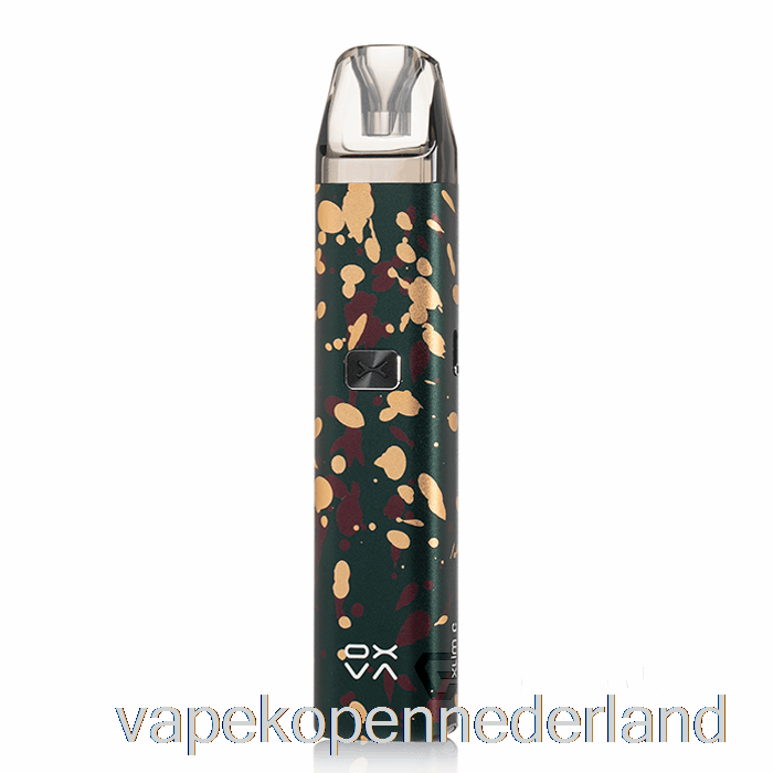 Elektronische Sigaret Vape Oxva Xlim C 25w Pod-systeem Groene Camo